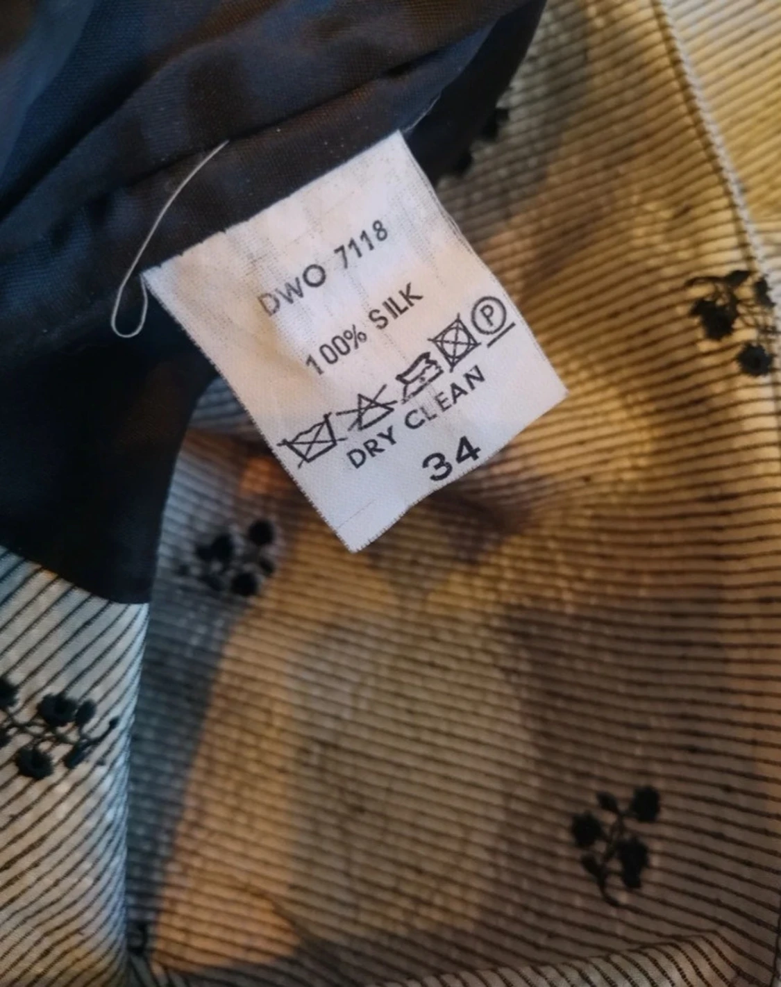 Långklänning i silke från Valerie Aflalo - 3