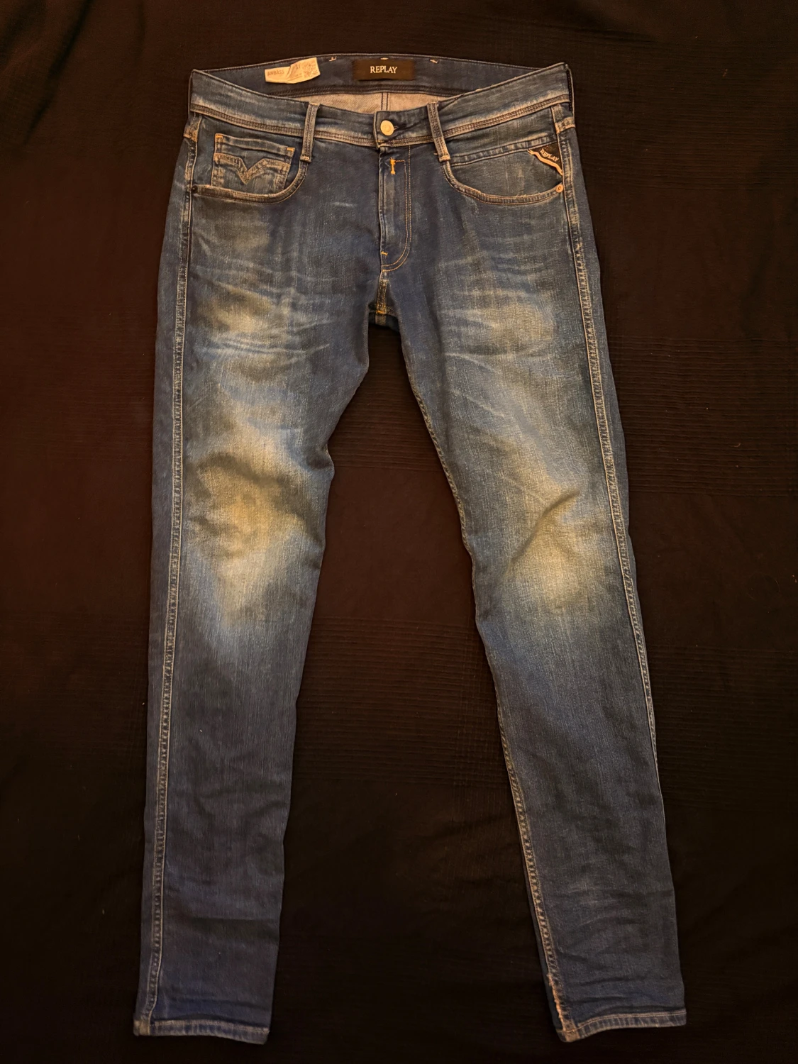 Replay Anbass jeans blå - 1