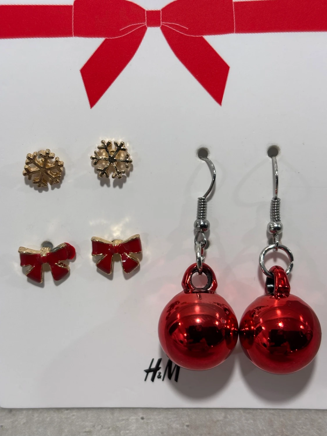 Julörhängen set från H&M