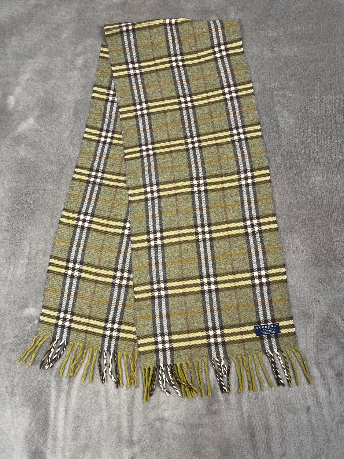 Khaki Burberry halsduk - 3