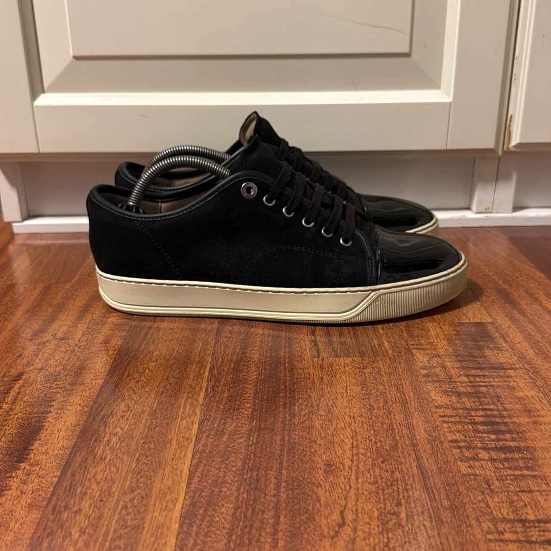 Lanvin DBB1 Patent Cap Toe