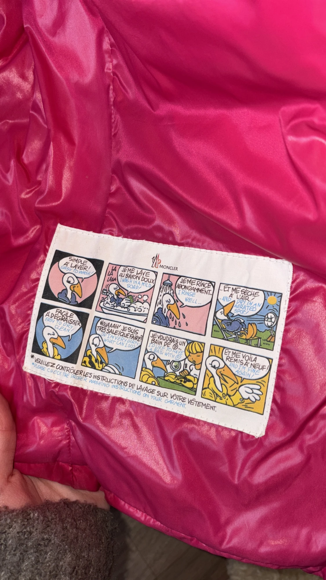 Rosa dunväst från Moncler - 5