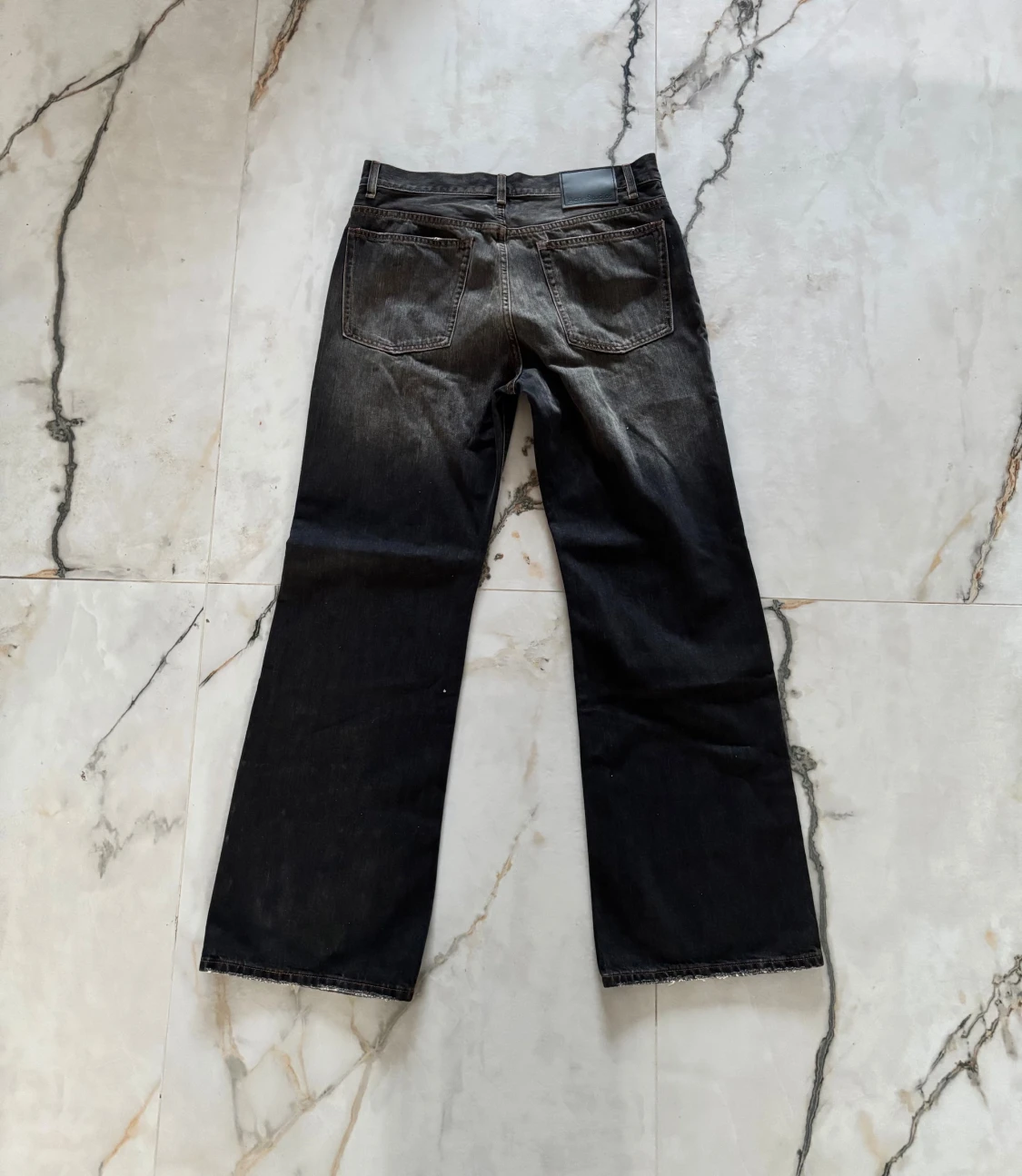 Acne studios 21 m spray paint jeans, straight legged  - 1