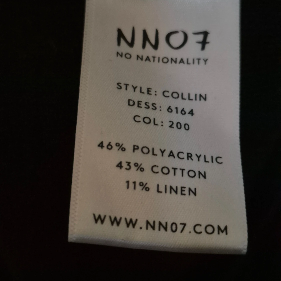 Marinblå stickad tröja från NN07 XL - 3