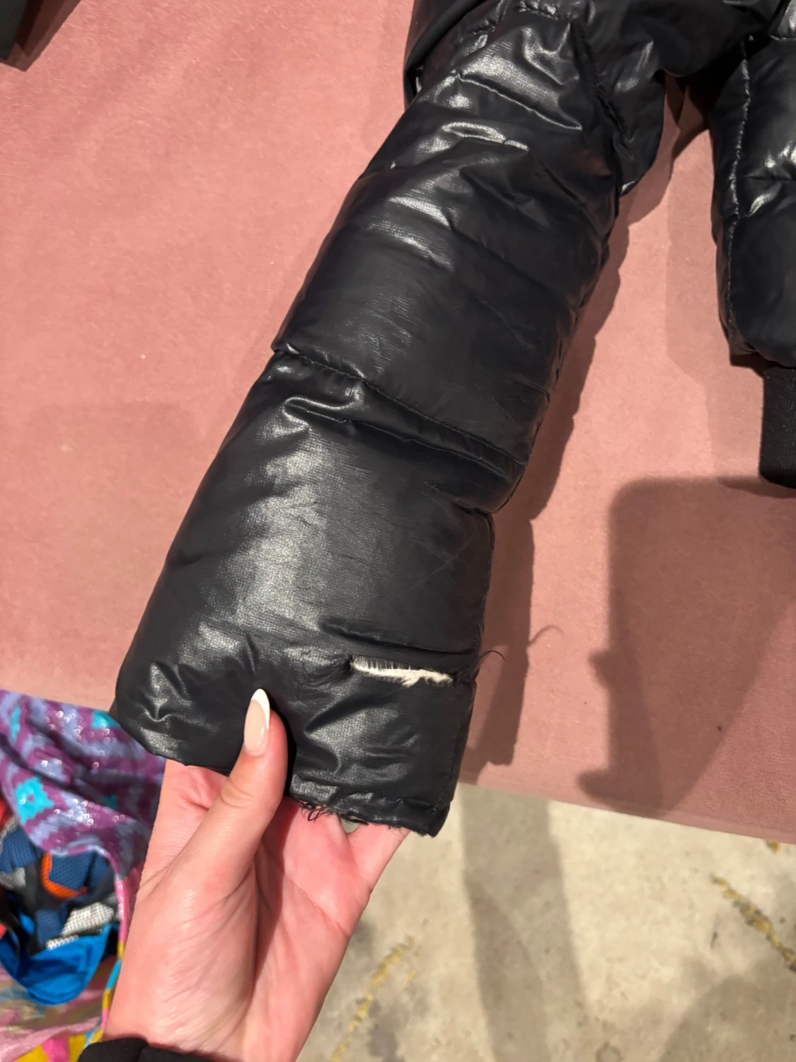 Svart pufferjacka Peak Performance - 5