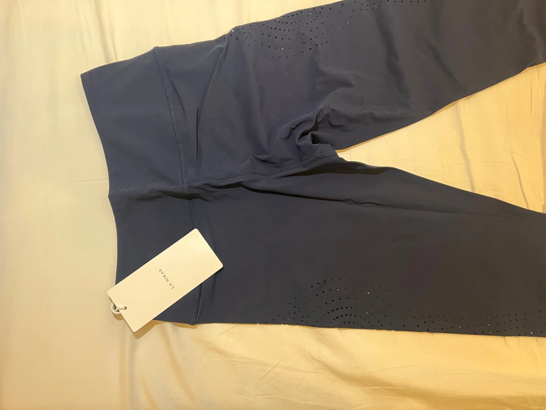 Mörkblå leggings från La Nikar - 1