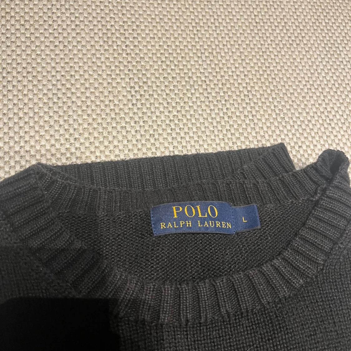 Svart stickad tröja Polo Ralph Lauren - 2