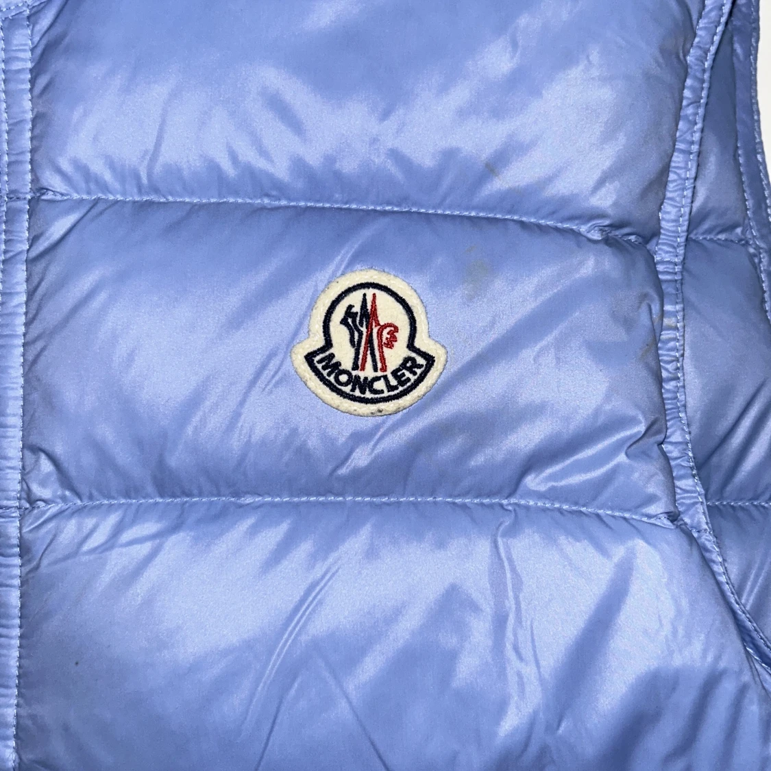 Blå dunväst från Moncler - 1