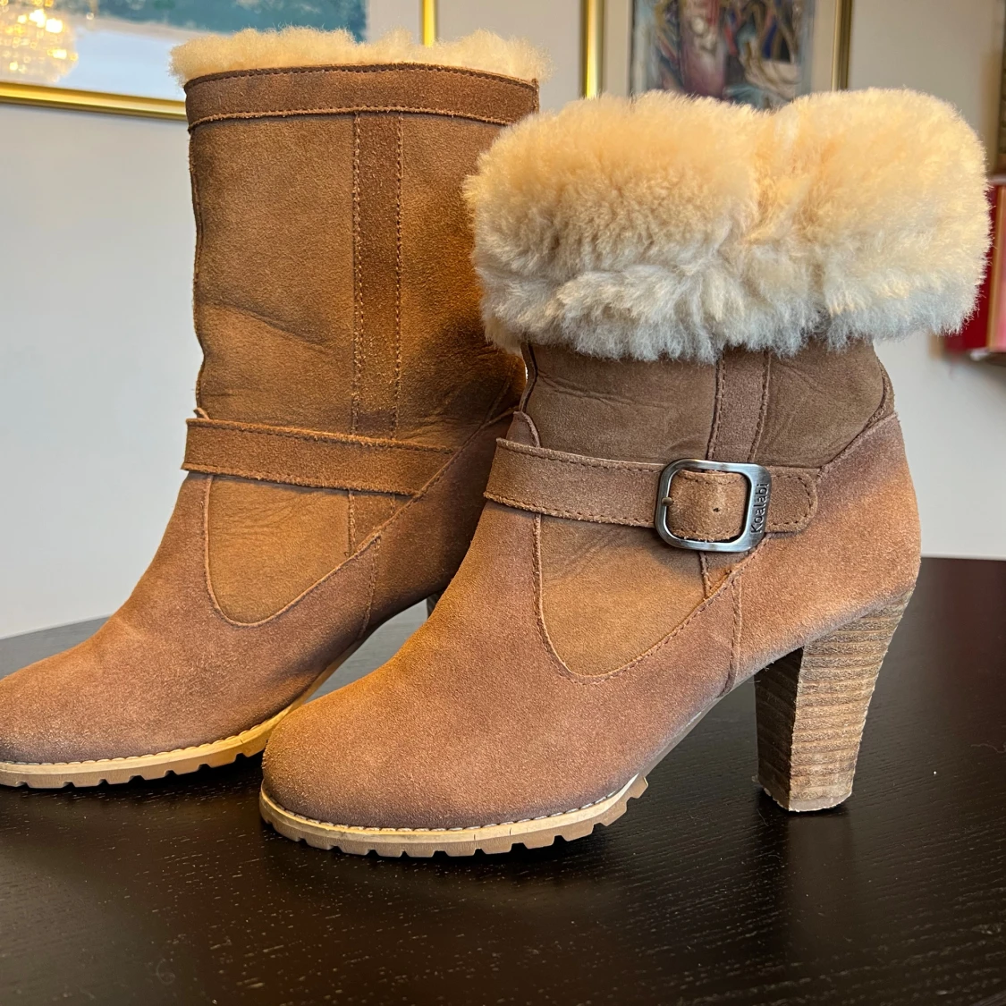 Äkta fårskinnsboots från Koalabi