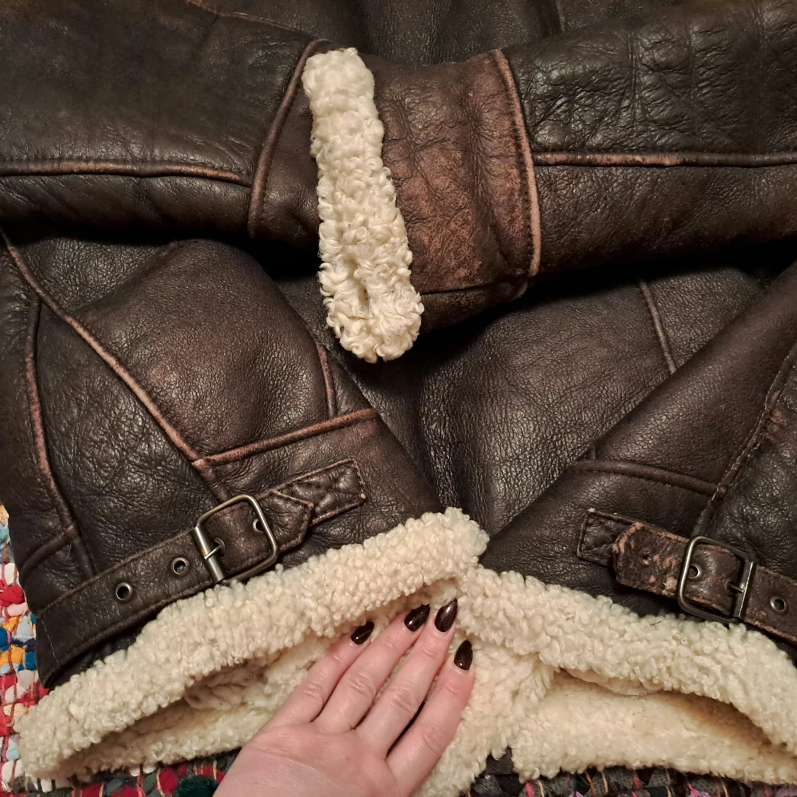 Äkta Shearling B-3 från Paris Dakar - 4