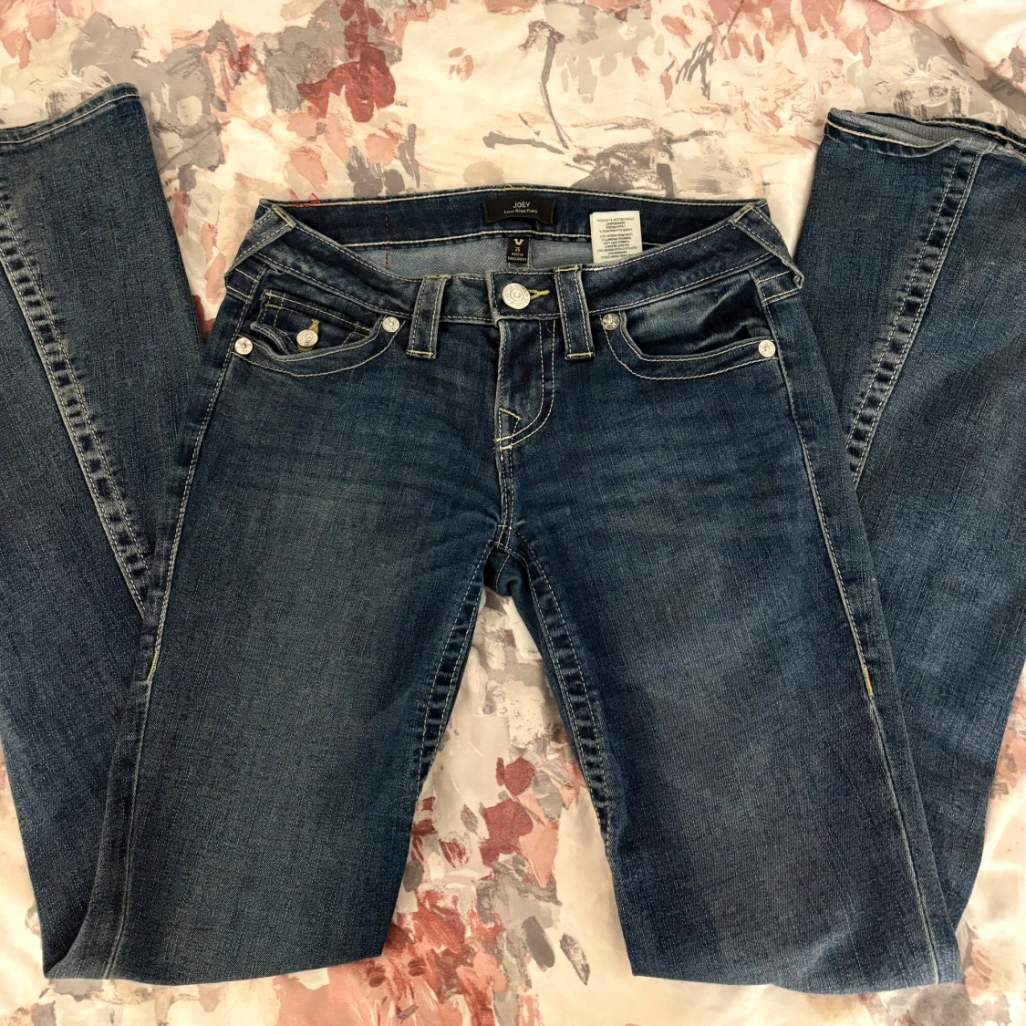 True Religion Joey Low Rise Flare Jeans - 2