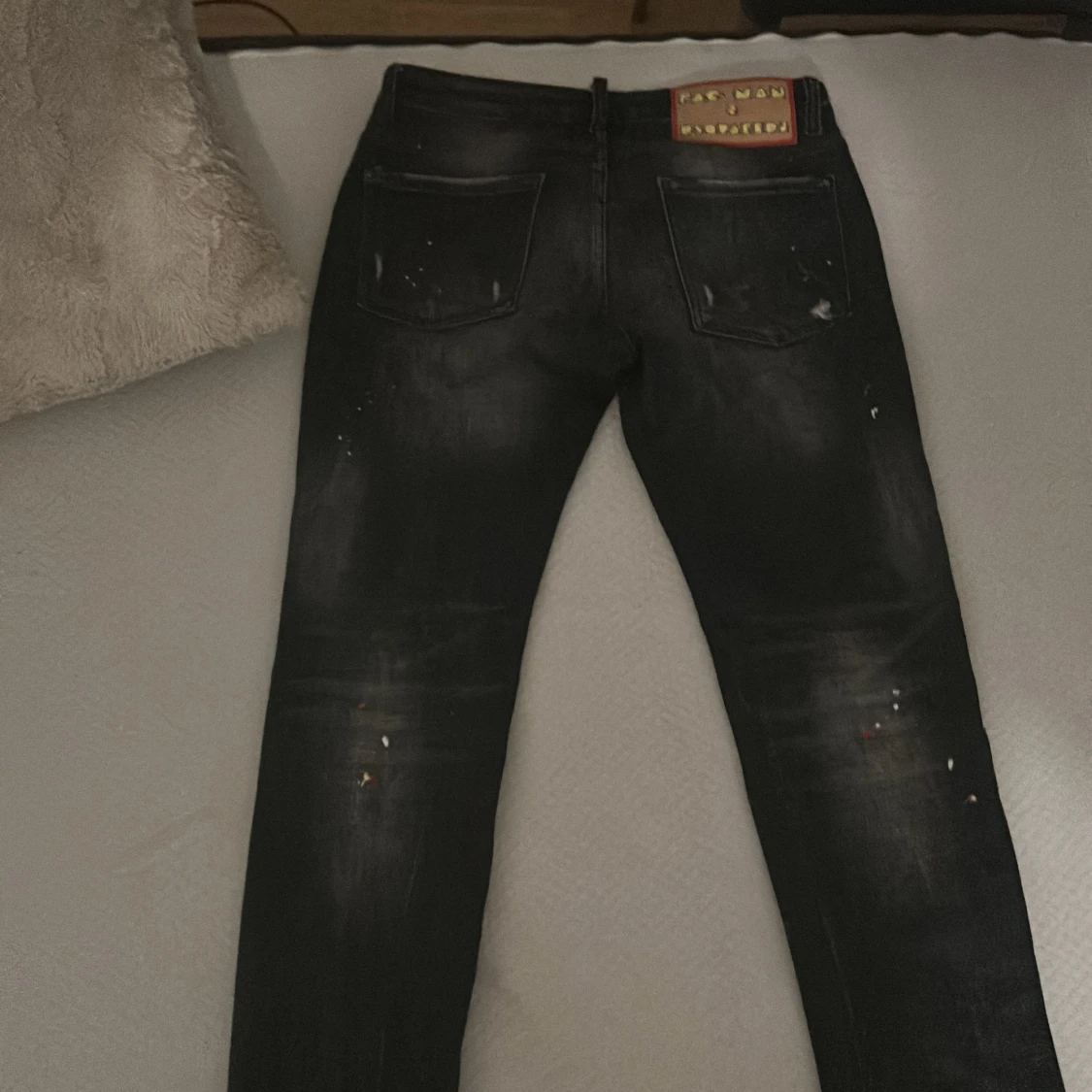 Svarta Dsquared2 Pac-Man jeans slim fit - 1
