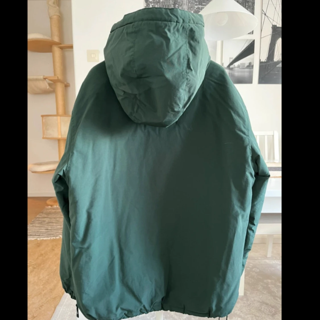 Grön vindjacka från Etirel med huva - 1