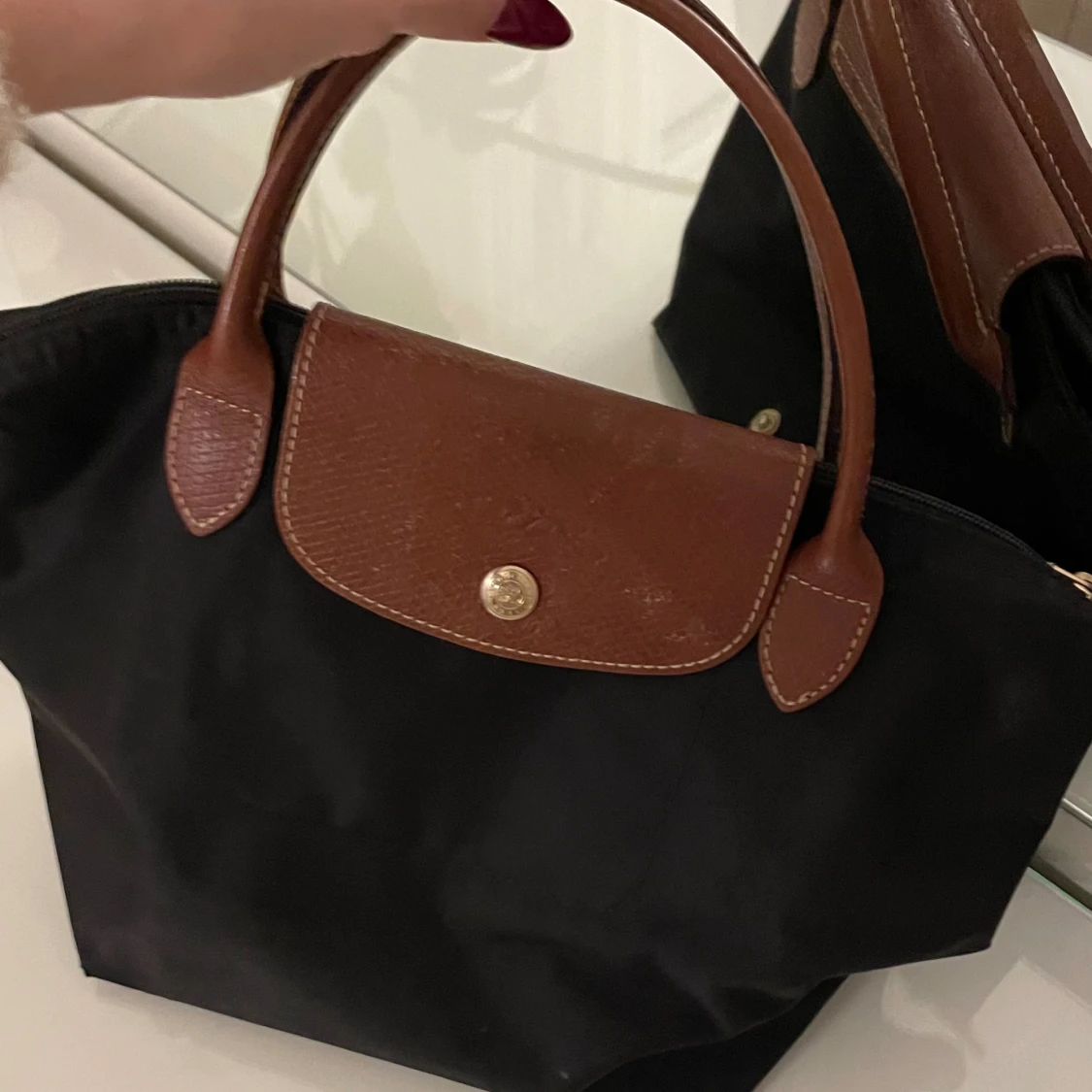 Svart handväska från Longchamp - 2