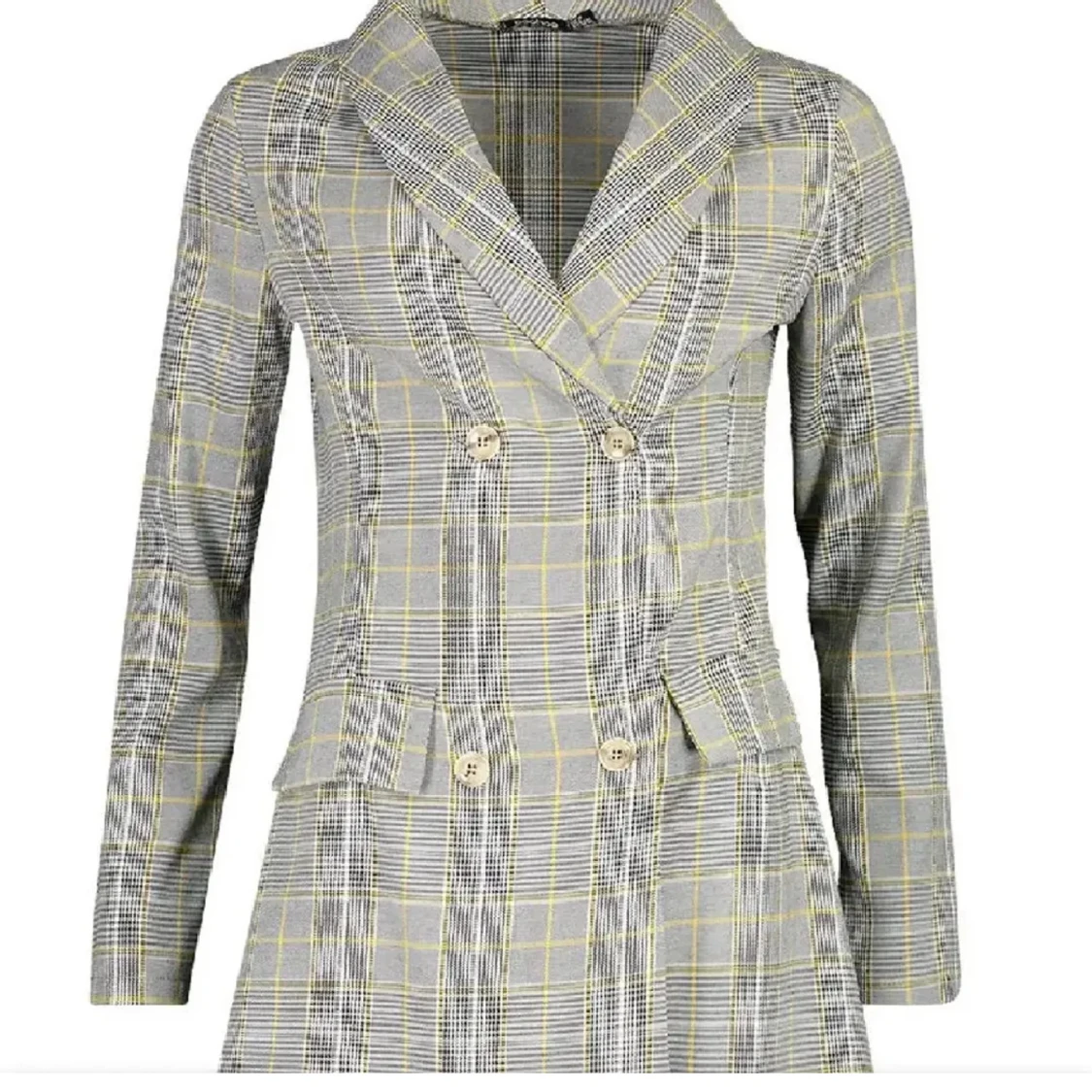 JULKLAPP Rutig grå Blazer i Nyskick