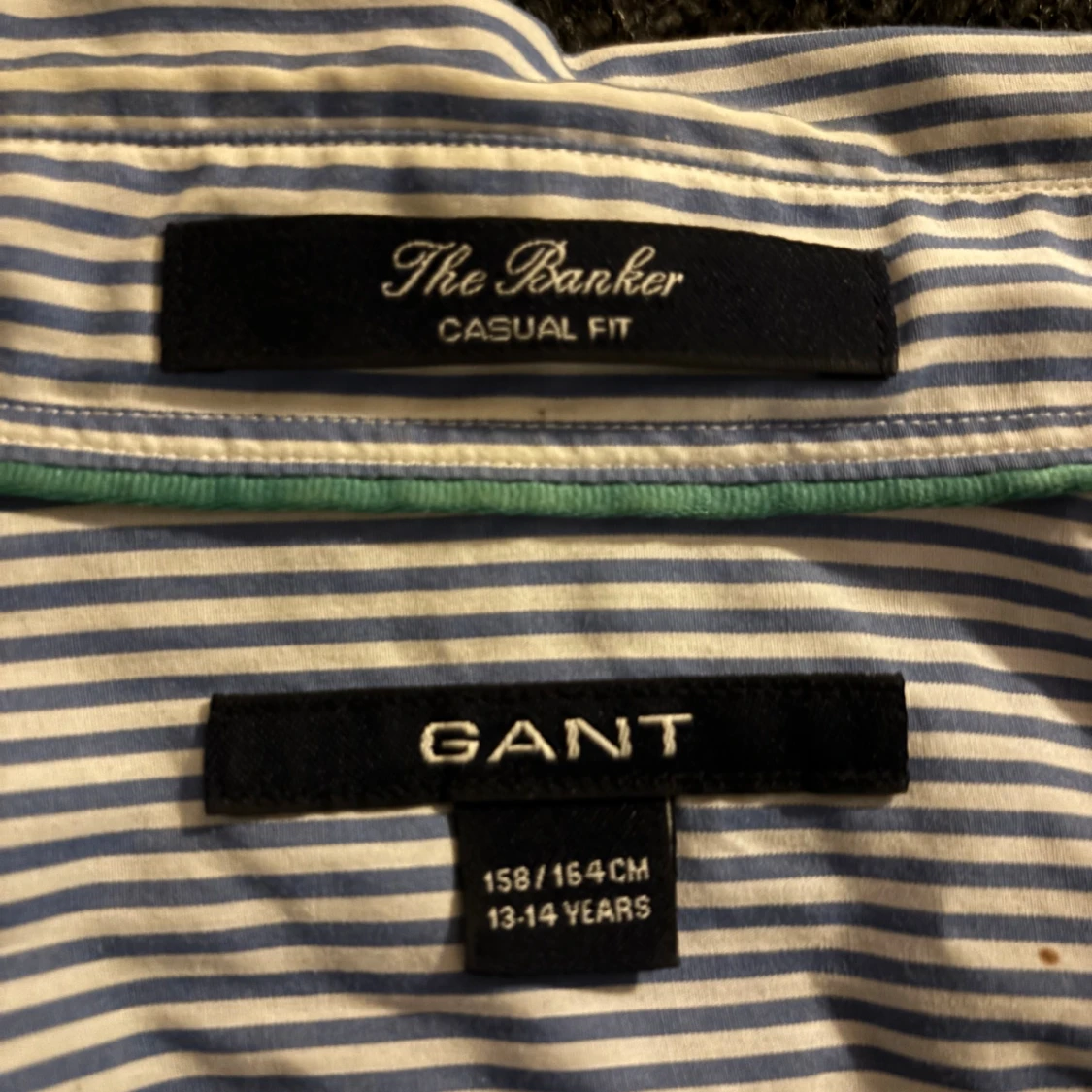 Blårandig skjorta från GANT - 2