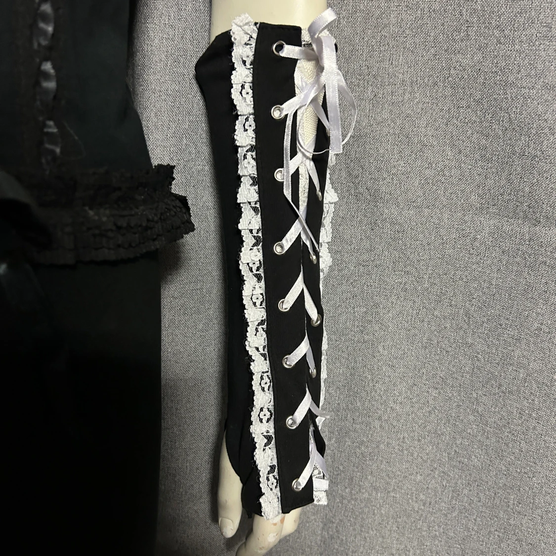 Långa handskar i onesize