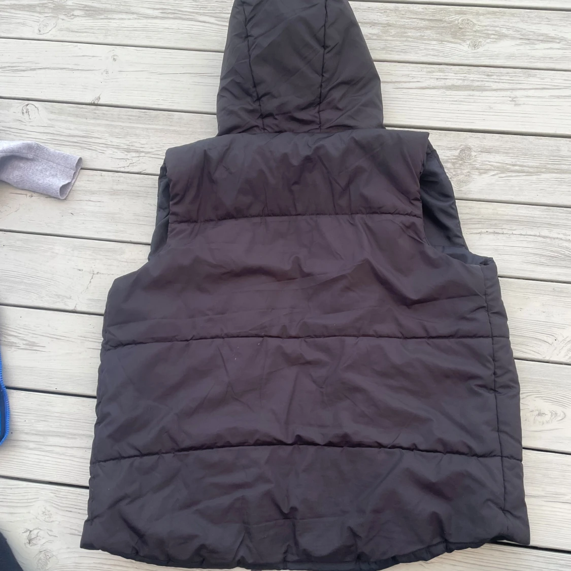 Svart dunväst med huva från Polo Ralph Lauren - 2