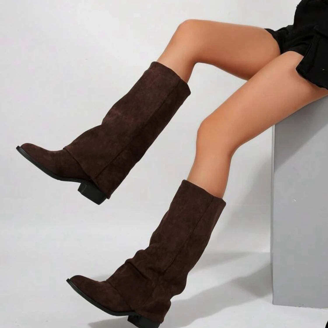 Bruna mocka boots - 1