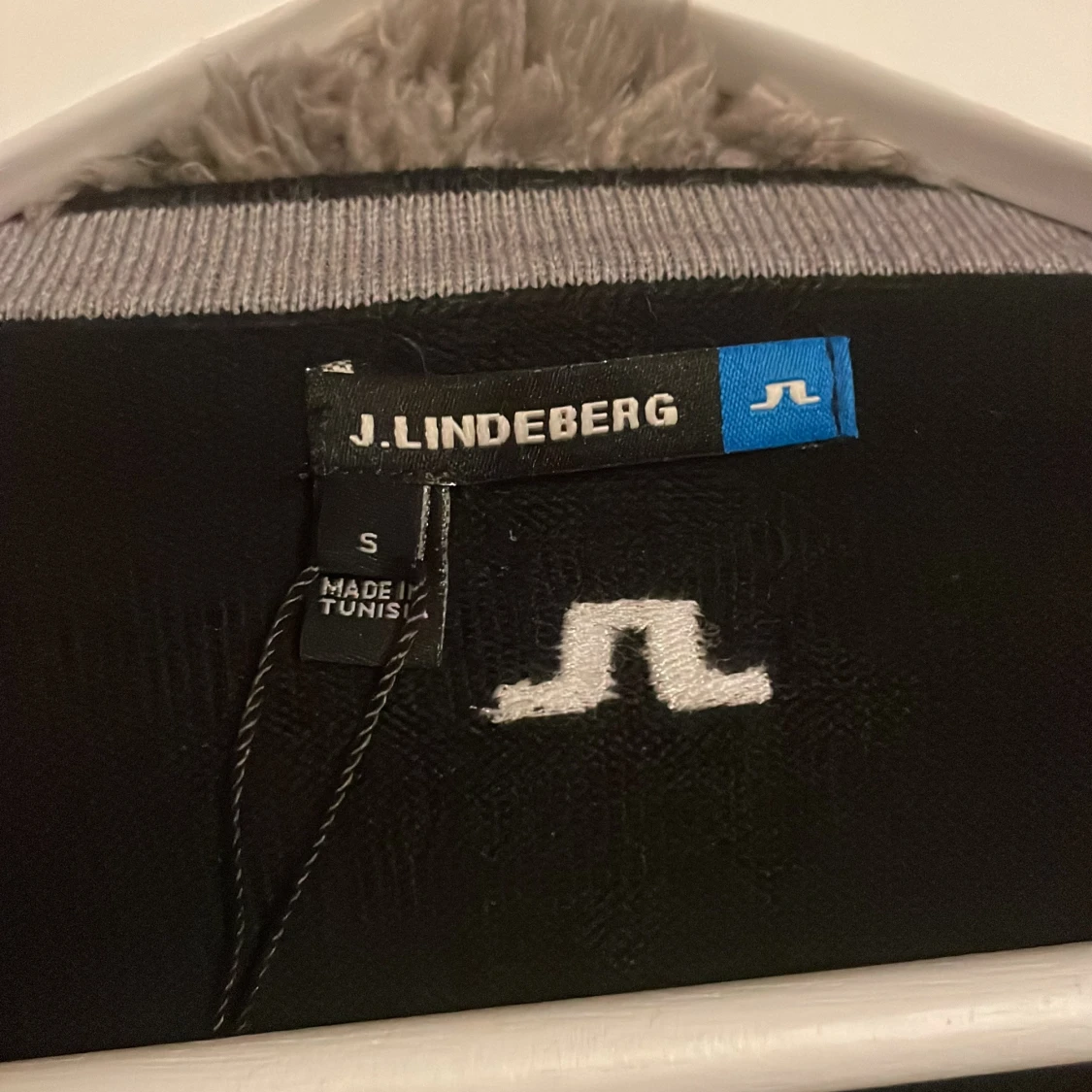 Svart merinoulltröja J.Lindeberg S - 1