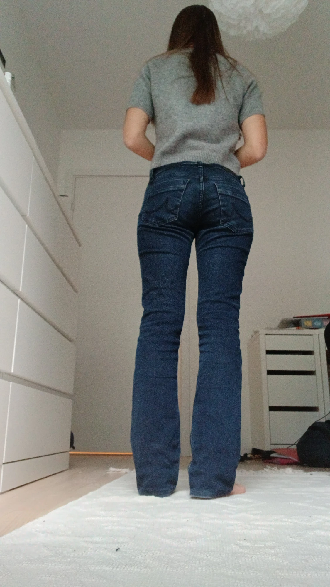 Mörkblå bootcut jeans från LTB - 2