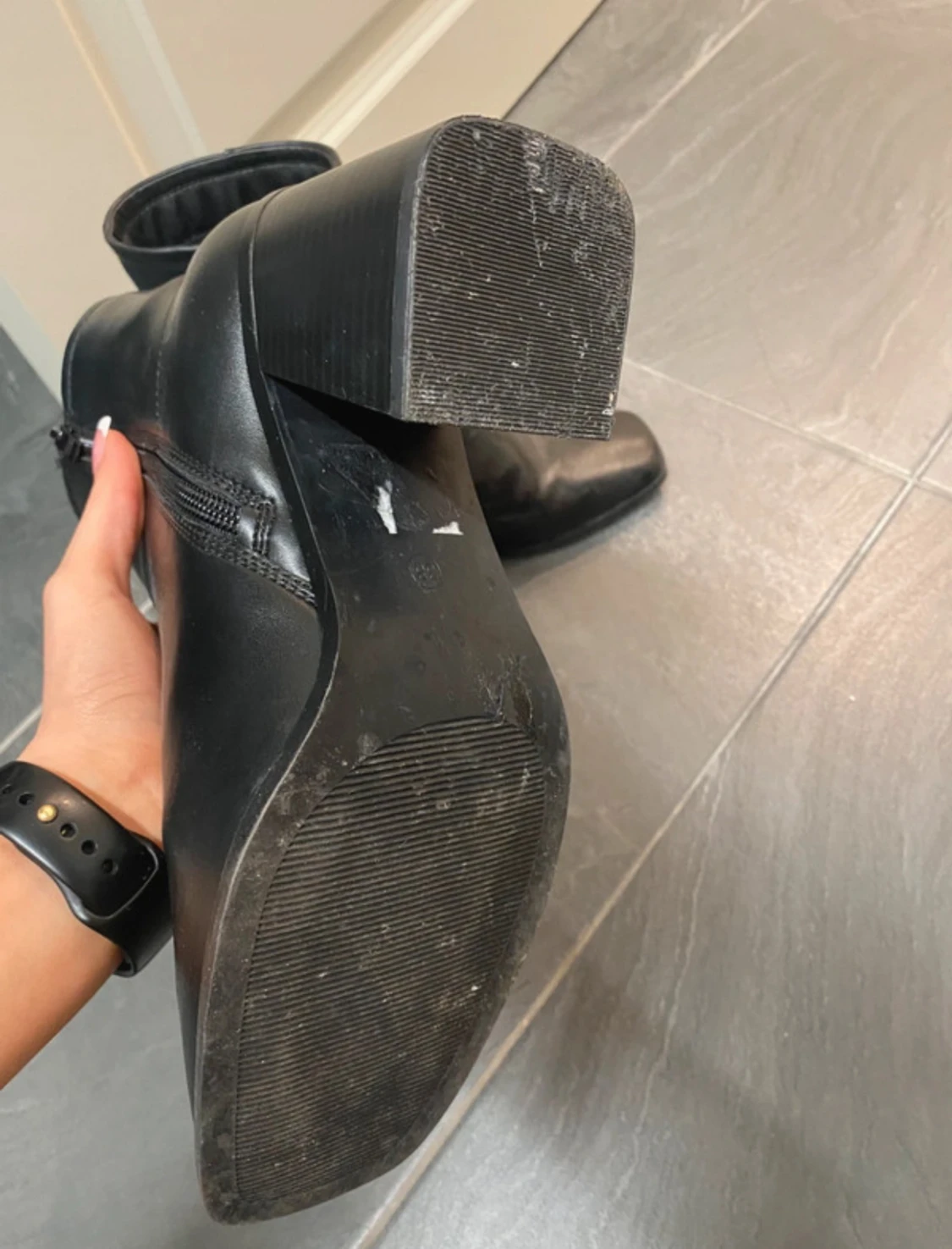 Låga boots med klack 38 - 3