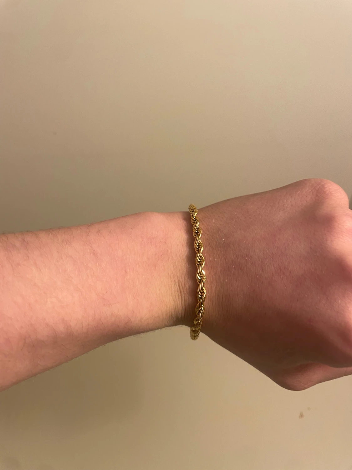 Guld pläterat Cordell armband  - 3