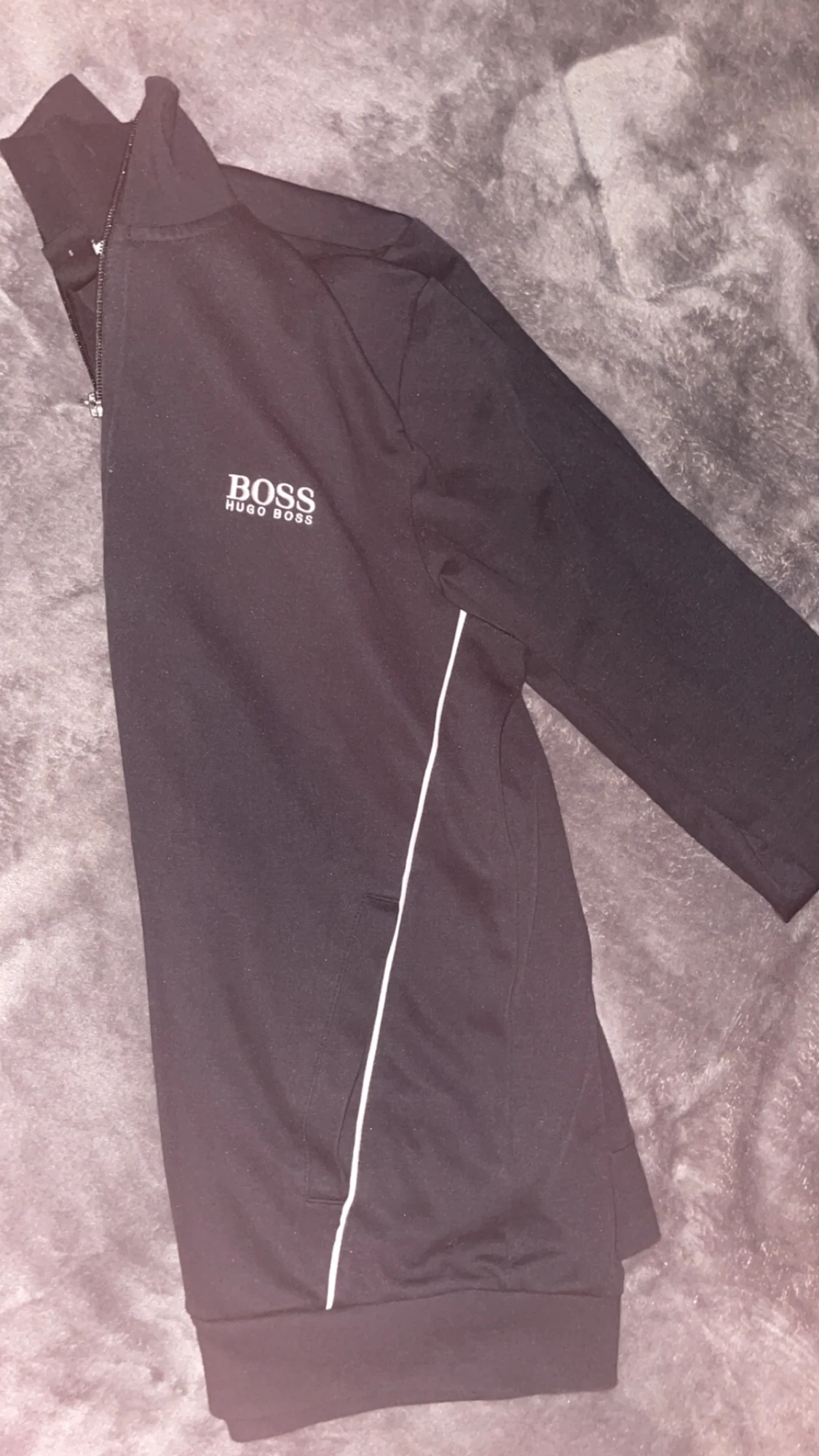 Svart ziptröja Hugo Boss S - 2