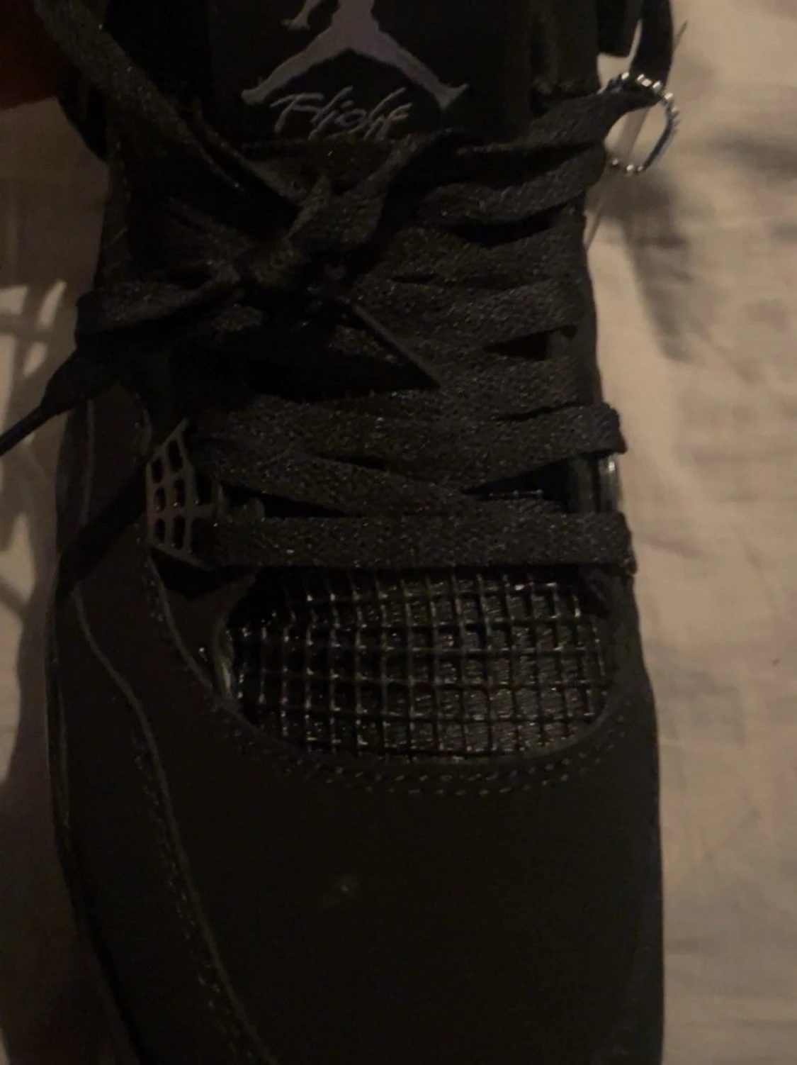 Svarta Nike Air Jordan 4 sneakers - 3