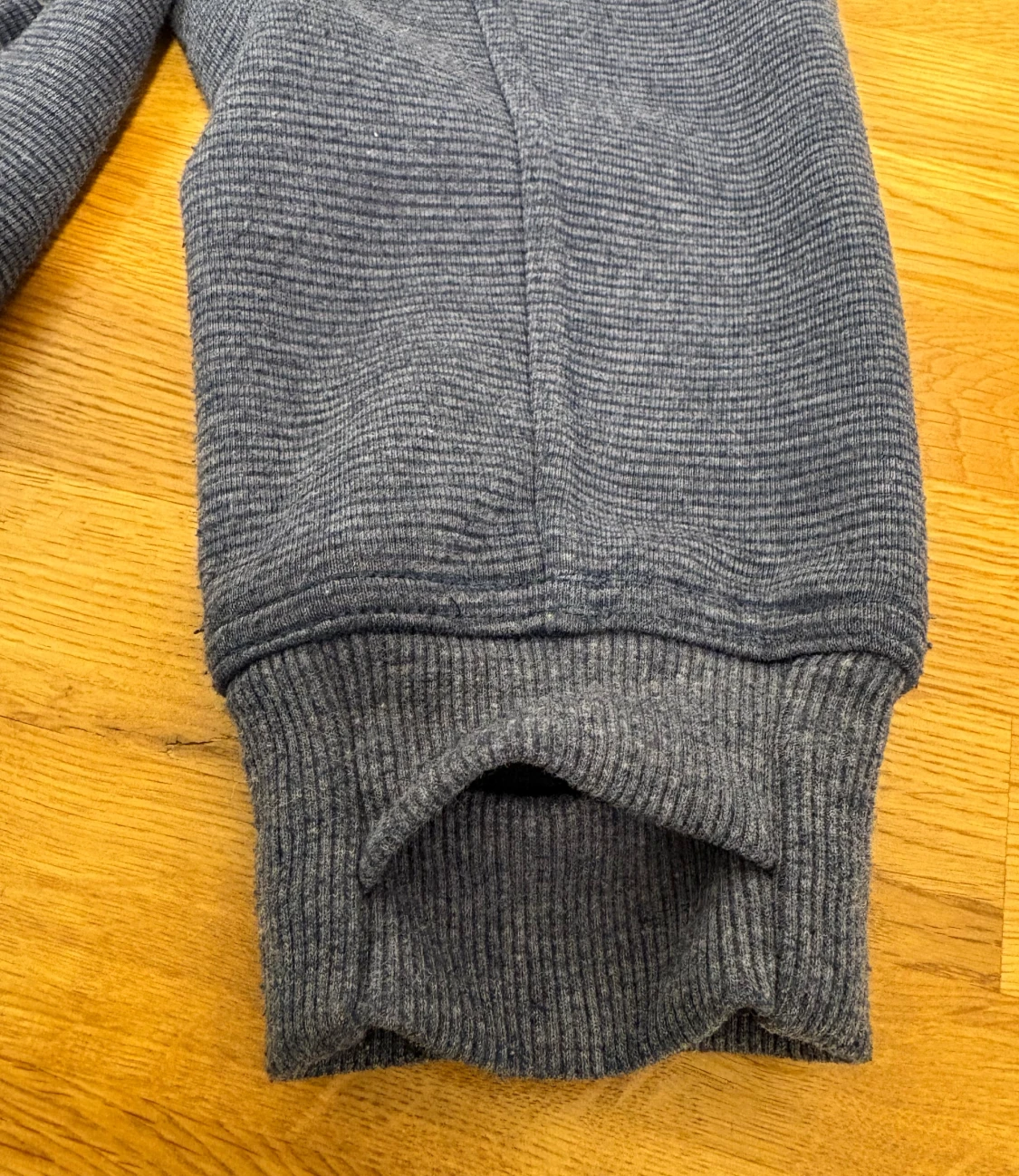 Rip Curl blå-grå fleecejacka med huva S - 3