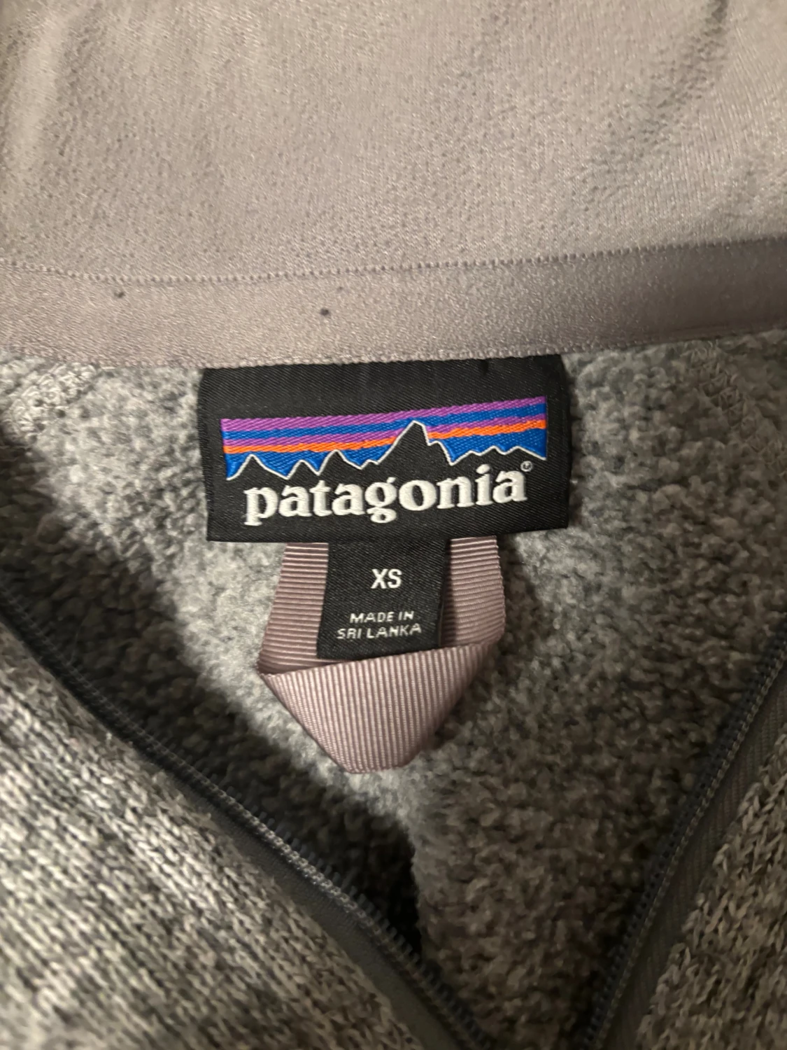 Grå fleecekofta från Patagonia XS - 3