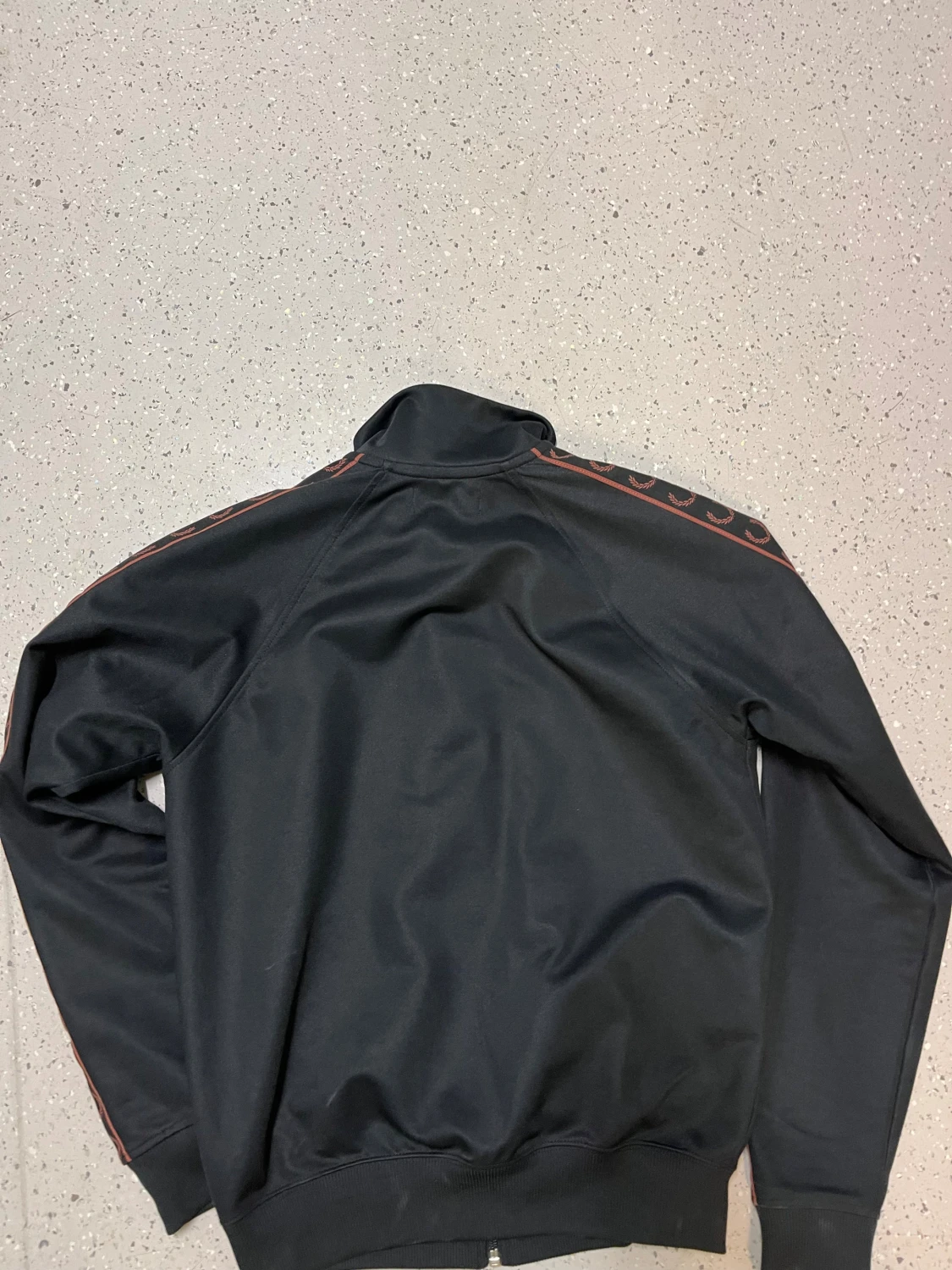 Svart Fred Perry bomberjacka S - 3