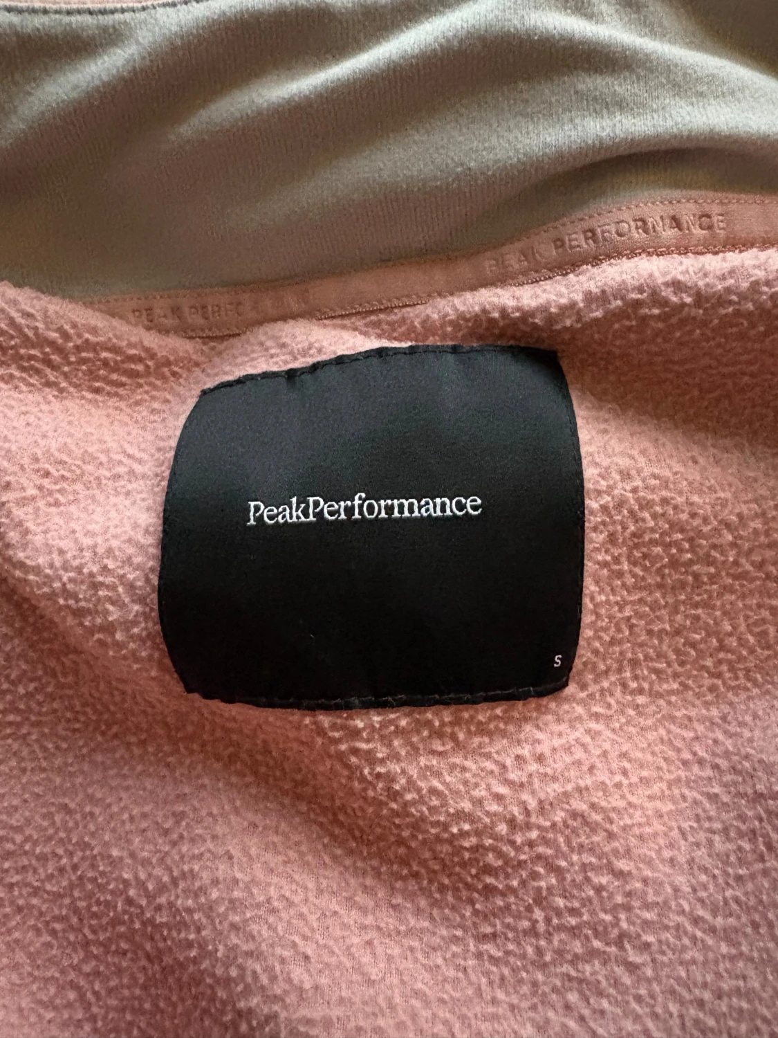 Rosa fleecekofta Peak Performance S - 3