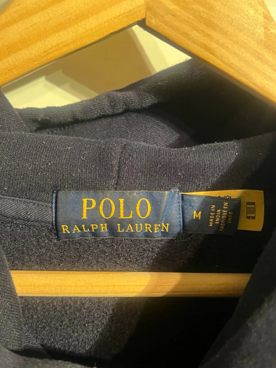 Ralph lauren marinblå hoodie  - 1