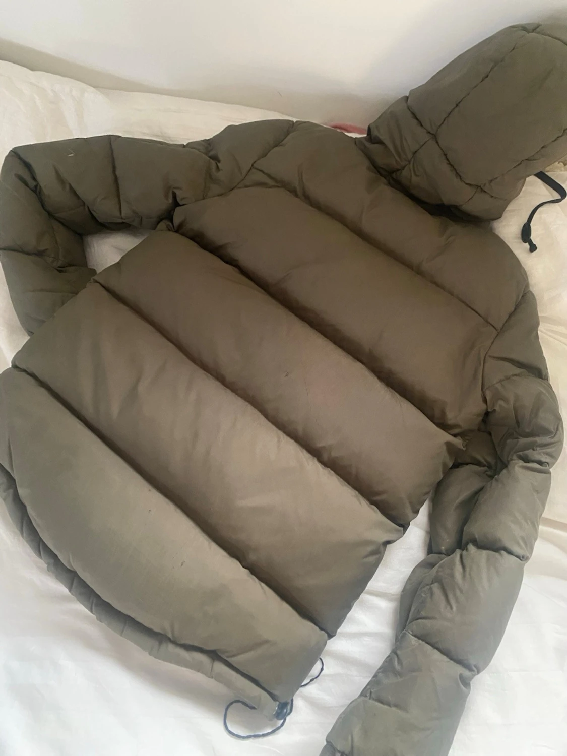 Olivgrön pufferjacka från DB - 3