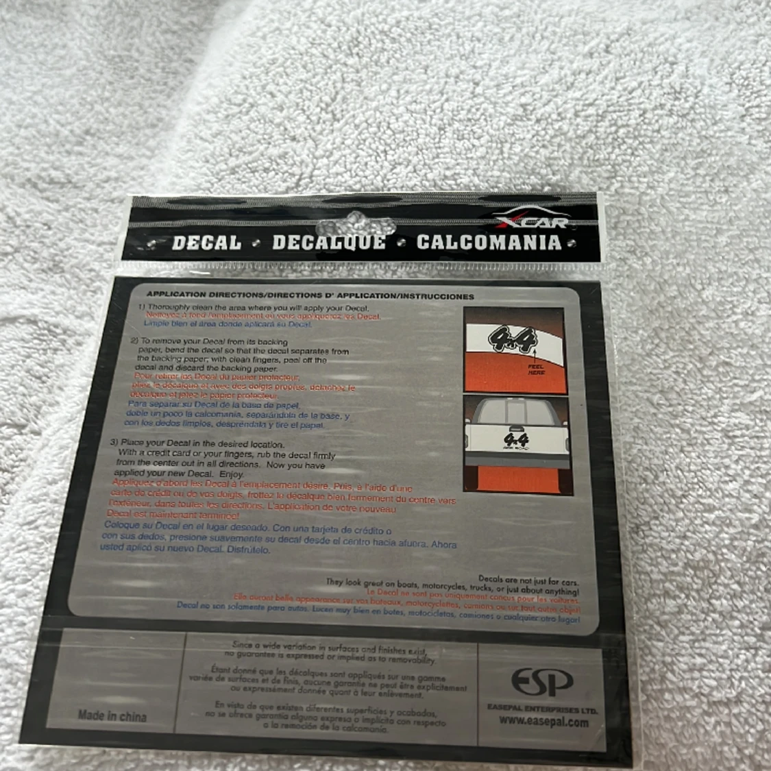 Svartvit dödskalle-dekal XCar - 90