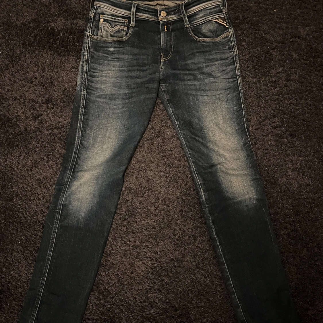 Replay jeans, mörkblåa  - 1