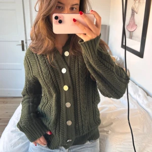 Kofta!  - Så snygg grön kofta 