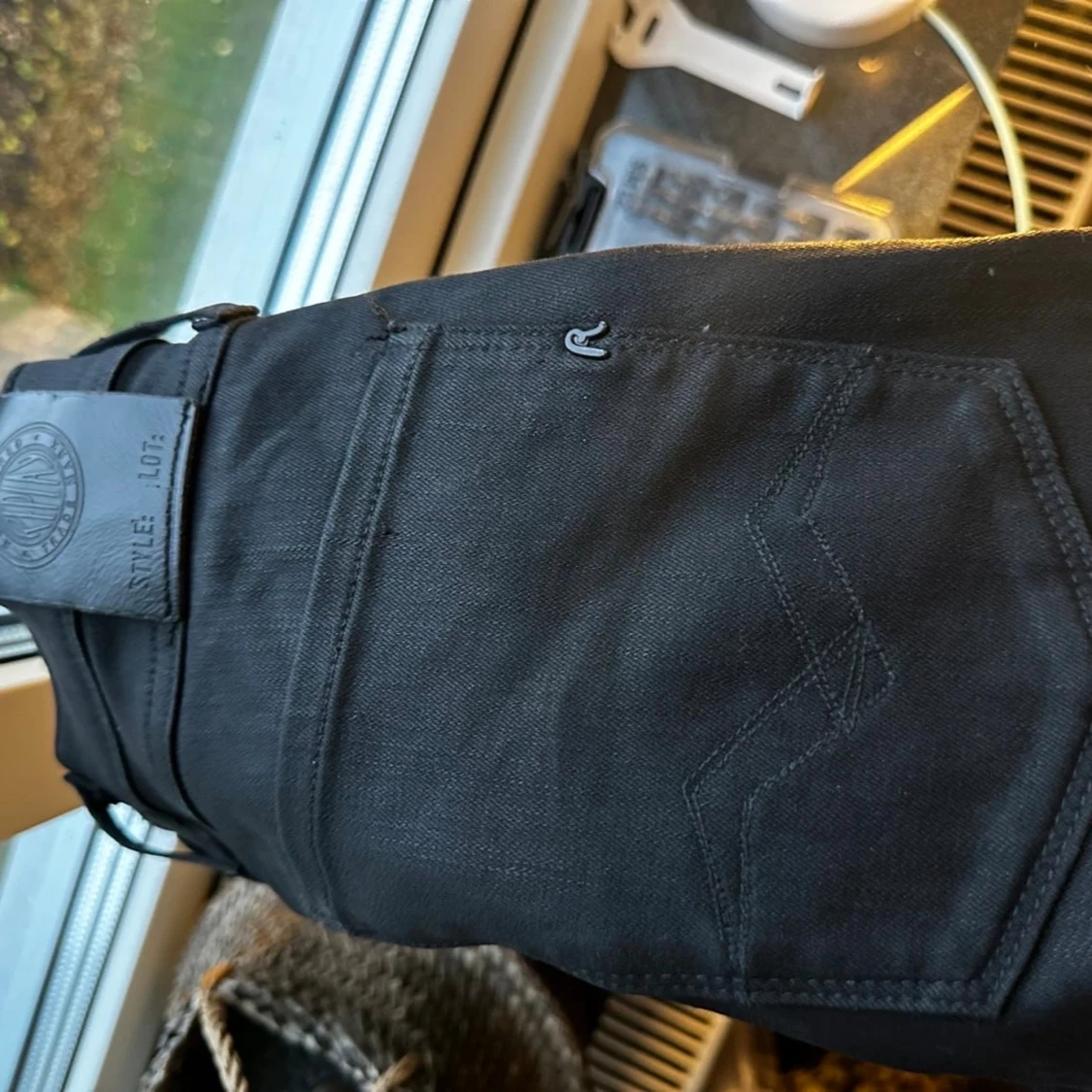 Svarta Replay Anbass jeans, W30 L32 - 2