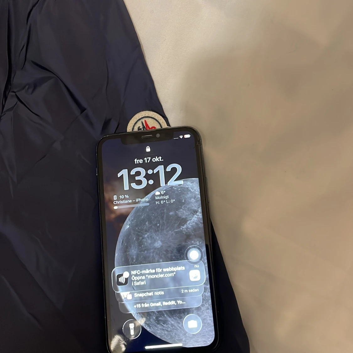 Mörkblå vindjacka från Moncler - 3