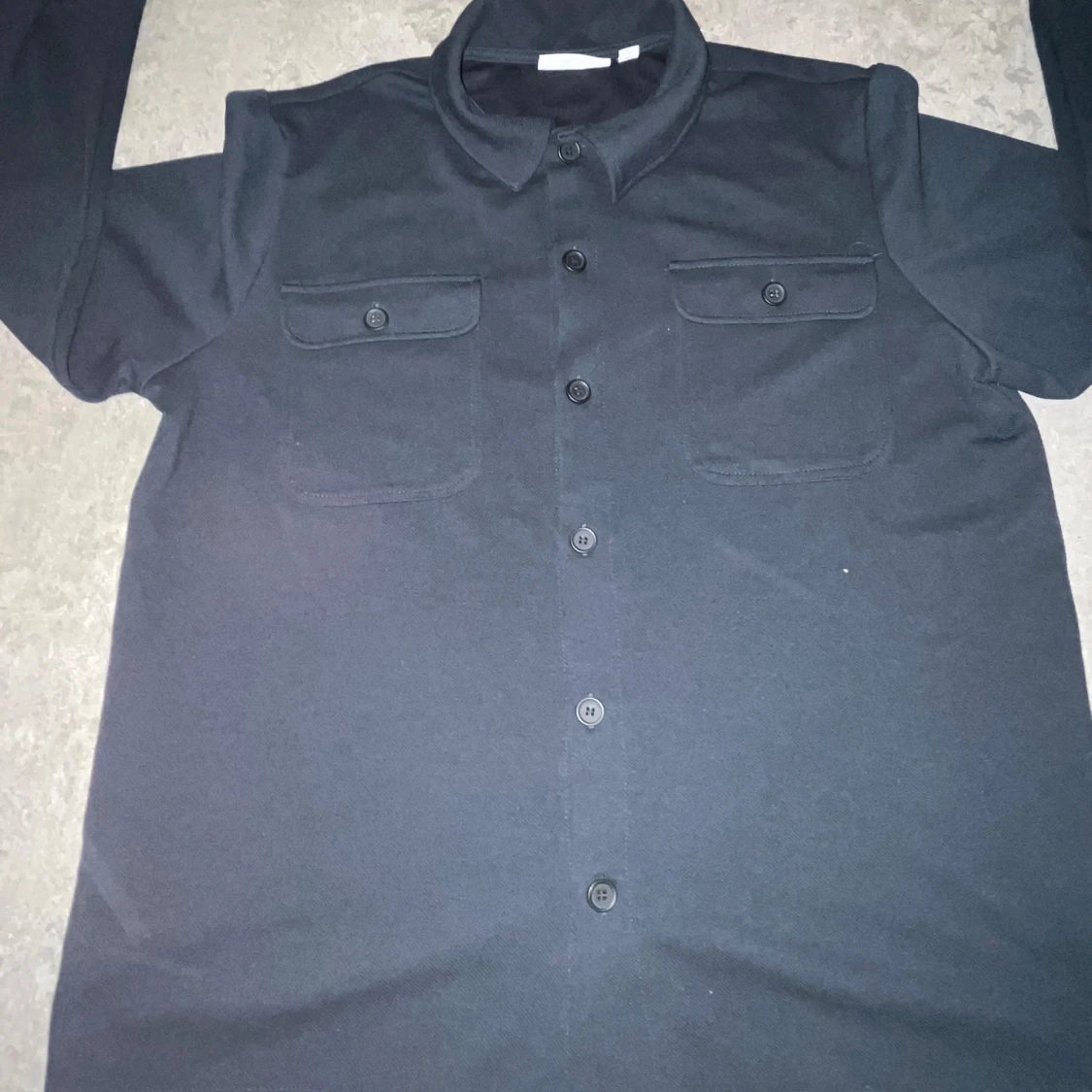 Svart overshirt från Only & Sons