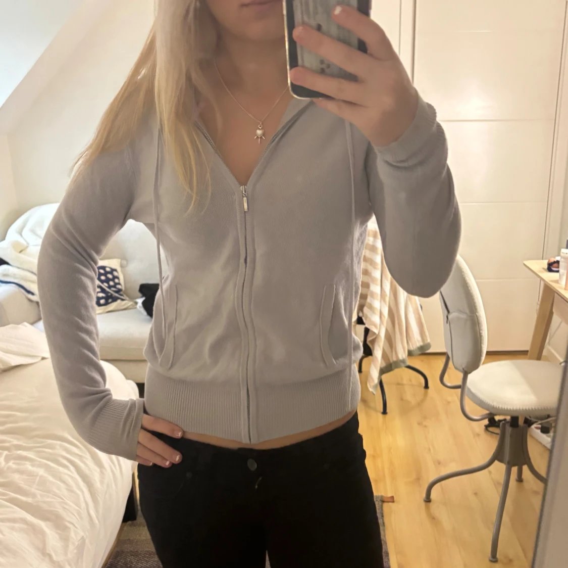 Jättefin Ljusblå soft goat