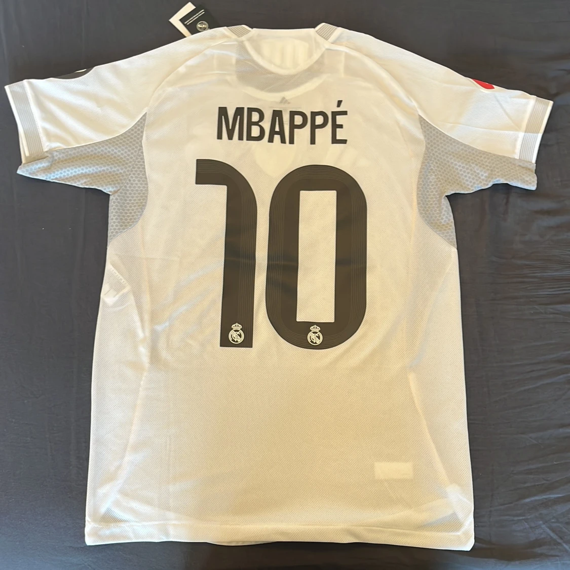 Real Madrid Mbappé 10 Adidas matchtröja - 1