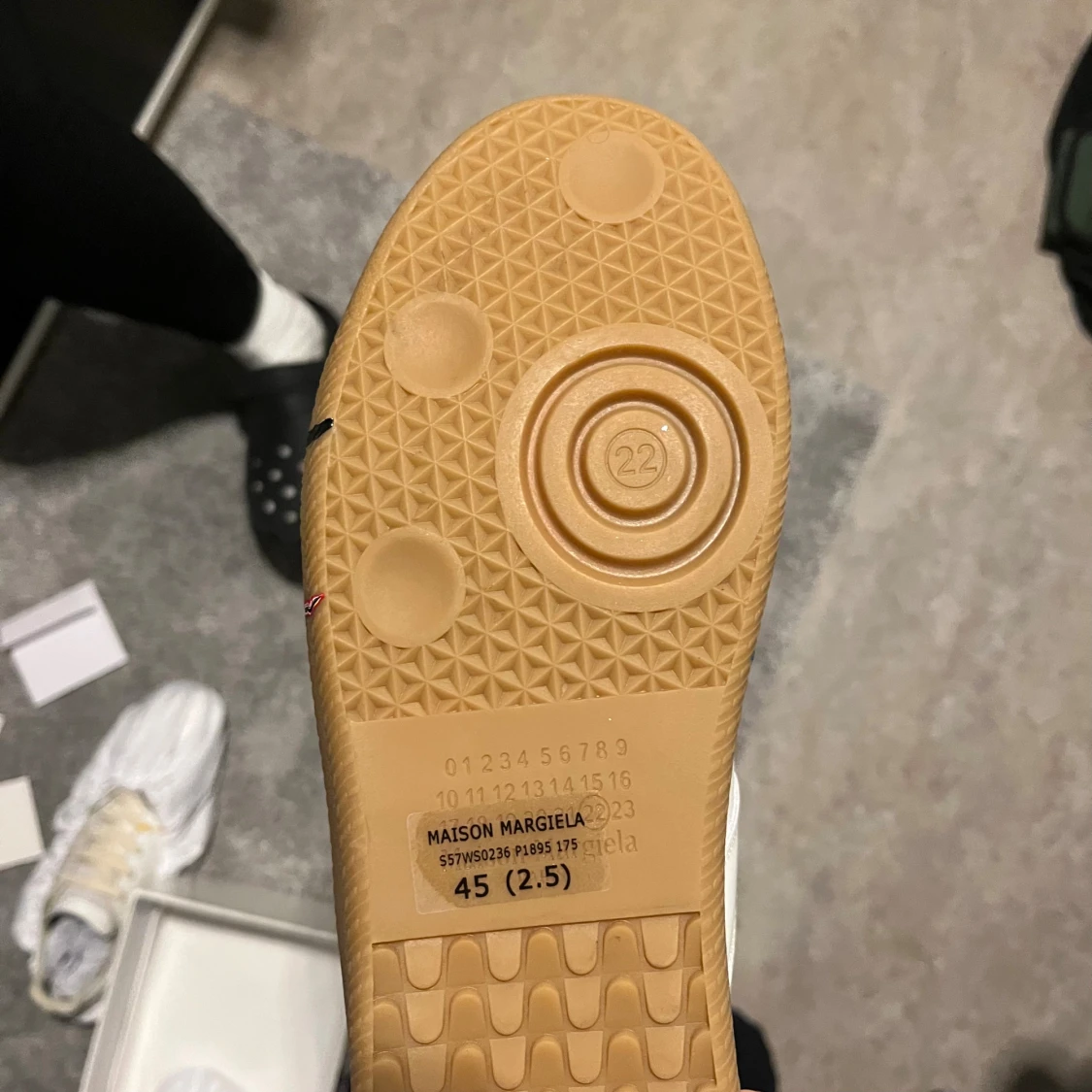 Maison Margiela Trainers Med Färgstänk - 2