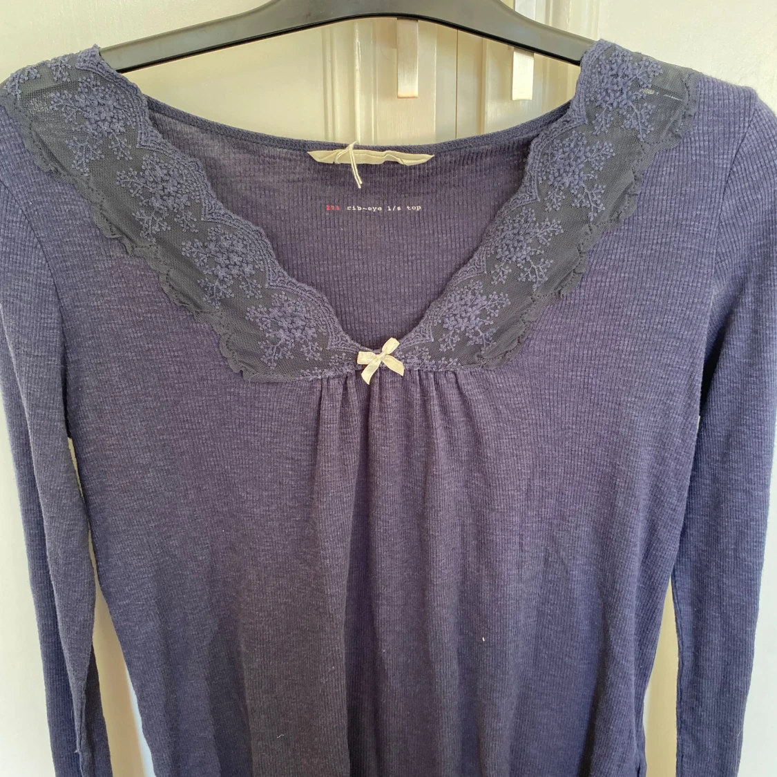 Lila långärmad topp Odd Molly spets - 1