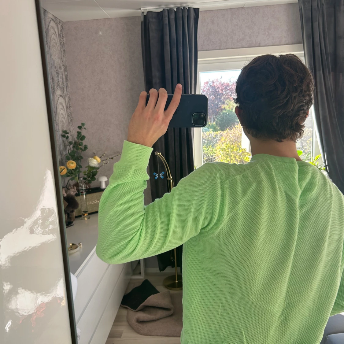 Ljusgrön bomullströja från GANT - 1