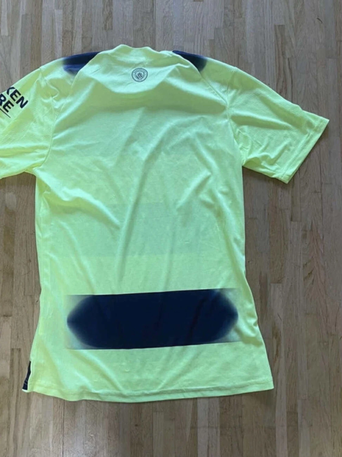 Manchester City gul/blå fotbollströja Puma - 1