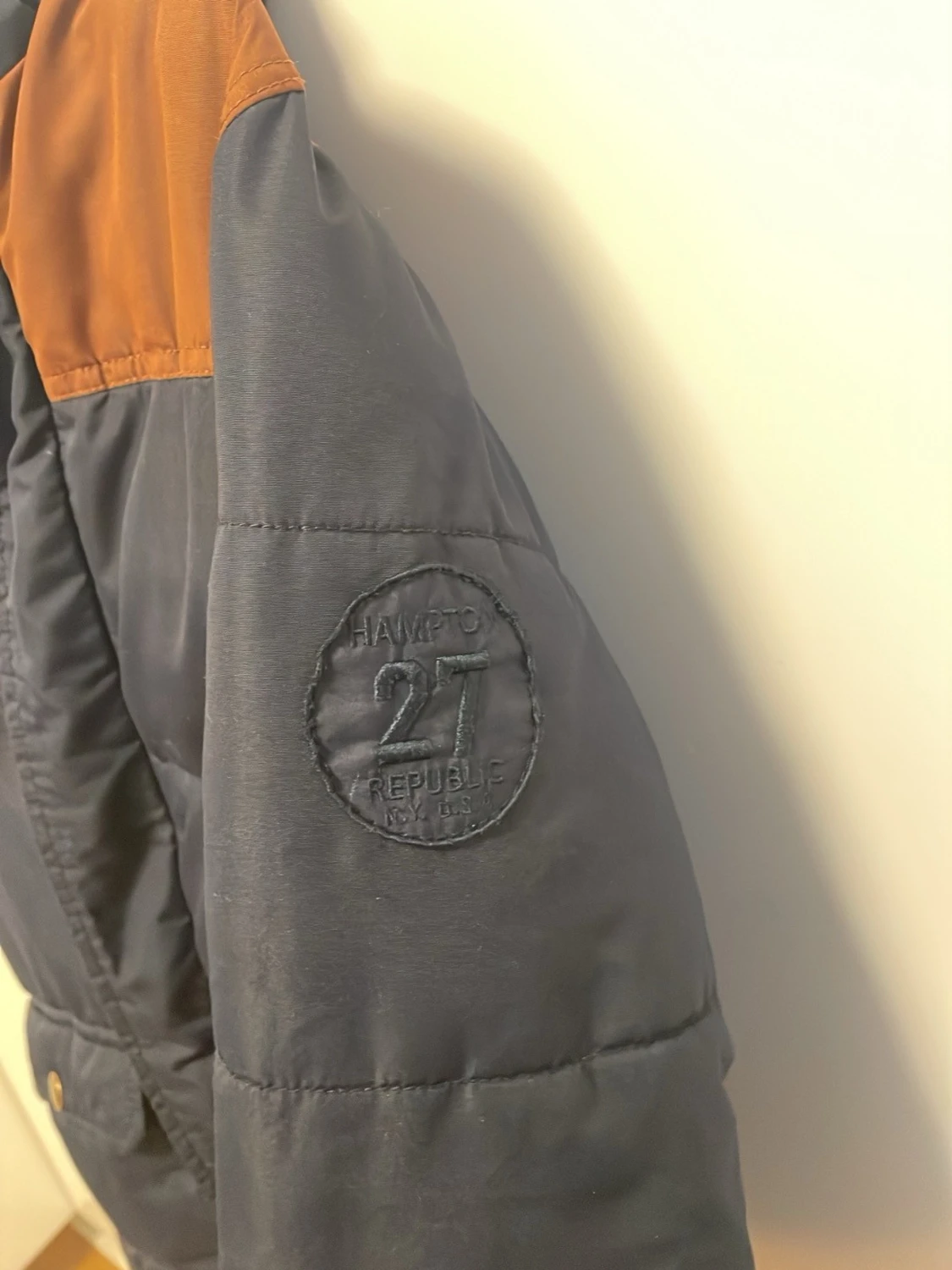 Mörkblå pufferjacka Hampton Republic - 2