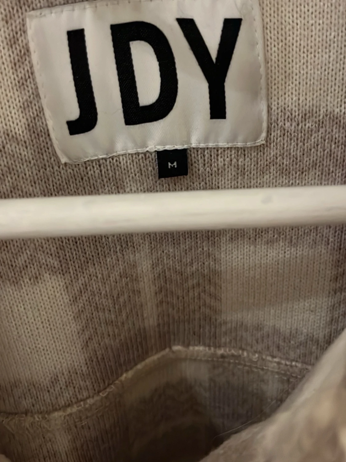 Rutig teddyjacka från JDY, M - 2