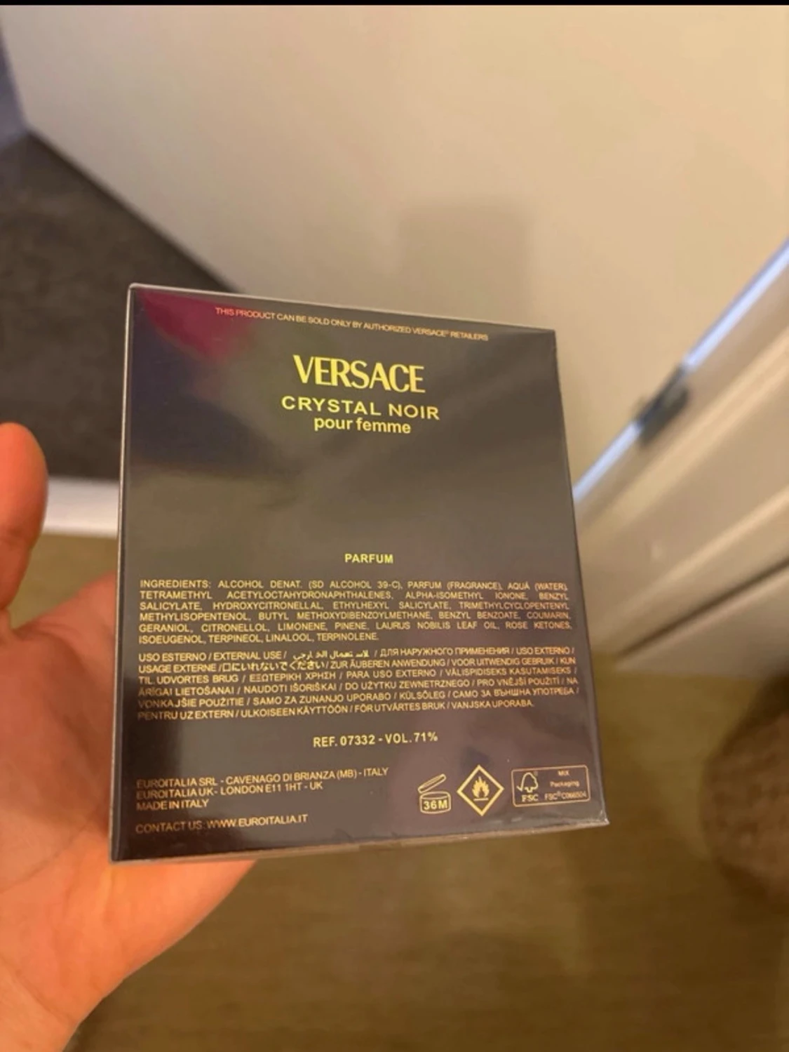 Versace Crystal Noir Parfum 90ml - 2